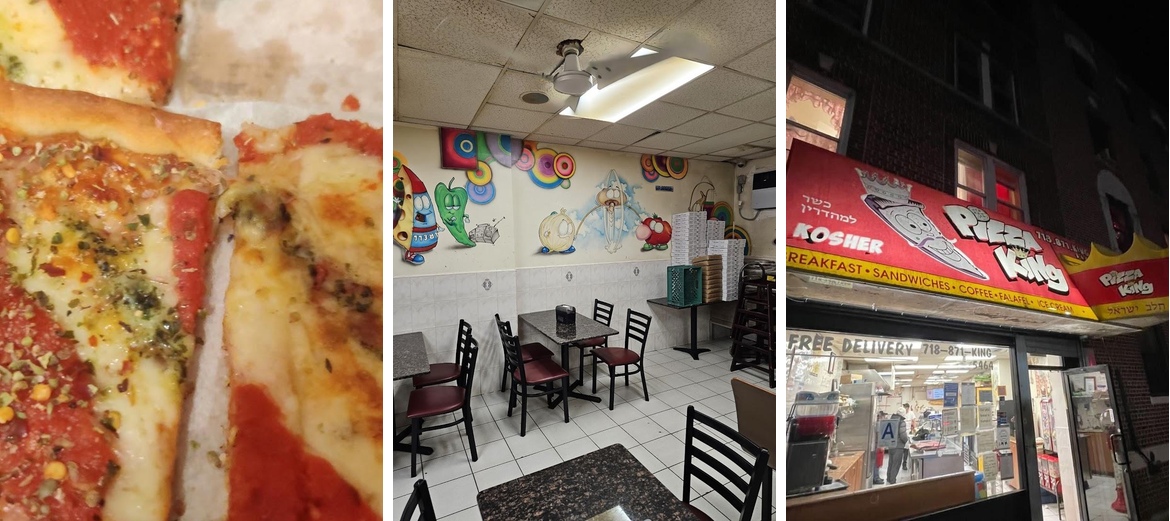 Kosher Pizza King Menu